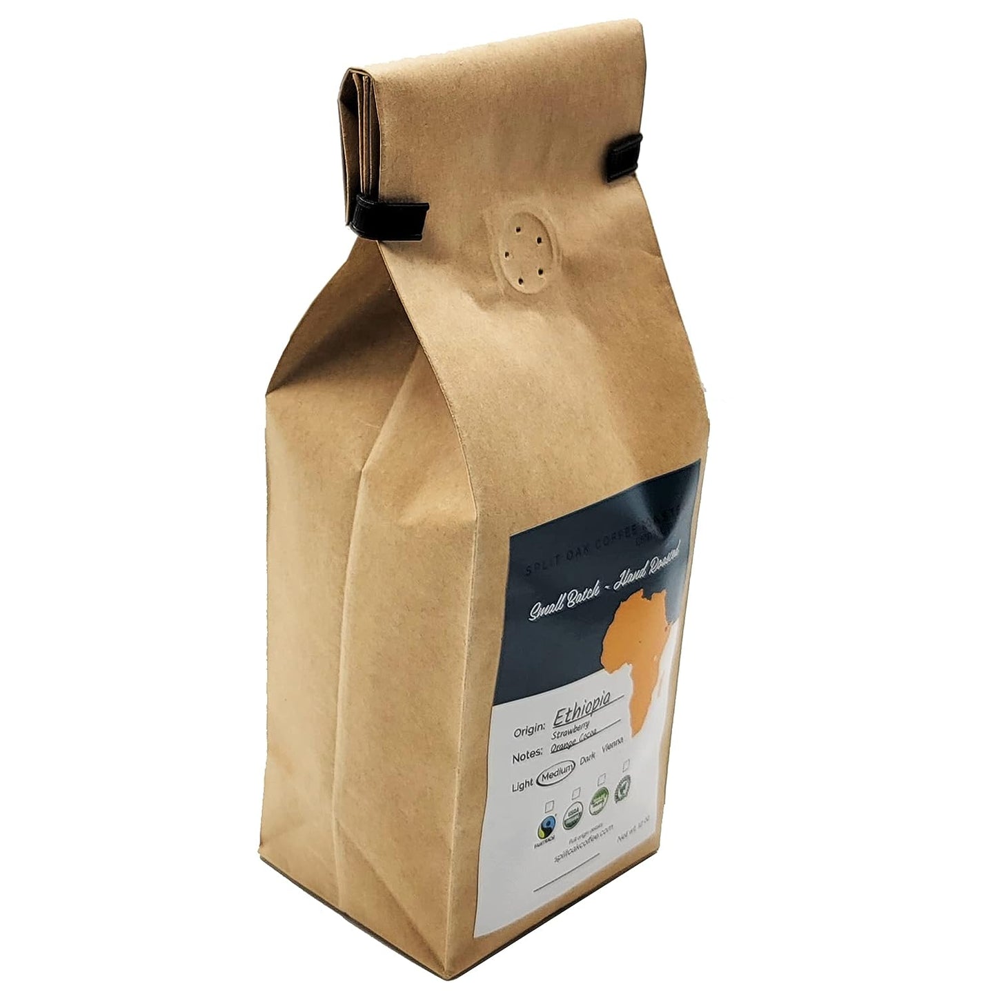 3 Pack Ethiopian Coffee Roasted Whole Beans 12oz USDA Fairtrade Coffee Rich and Bold Strawberry Orange and Cocoa Finish