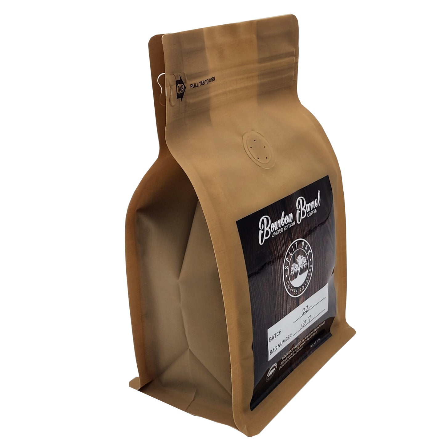 3 Pack Organic Bourbon Barrel Roasted Coffee Beans 10oz, Limited Edition Barrel