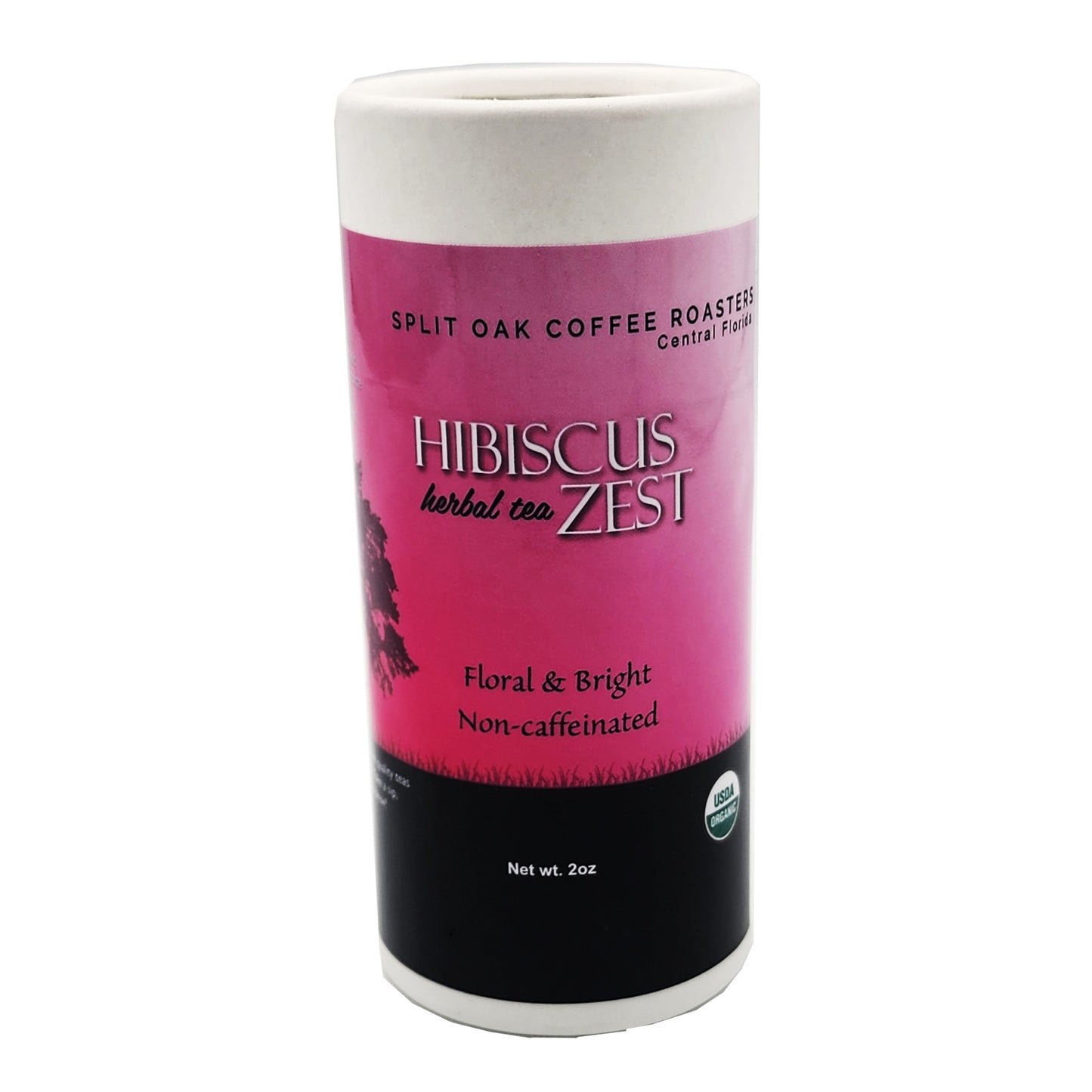 Organic Hibiscus Zest Herbal Loose Leaf Tea