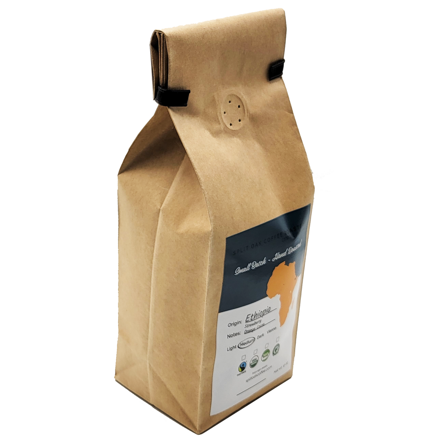 Organic Ethiopia Whole Bean 12oz - Medium Roast