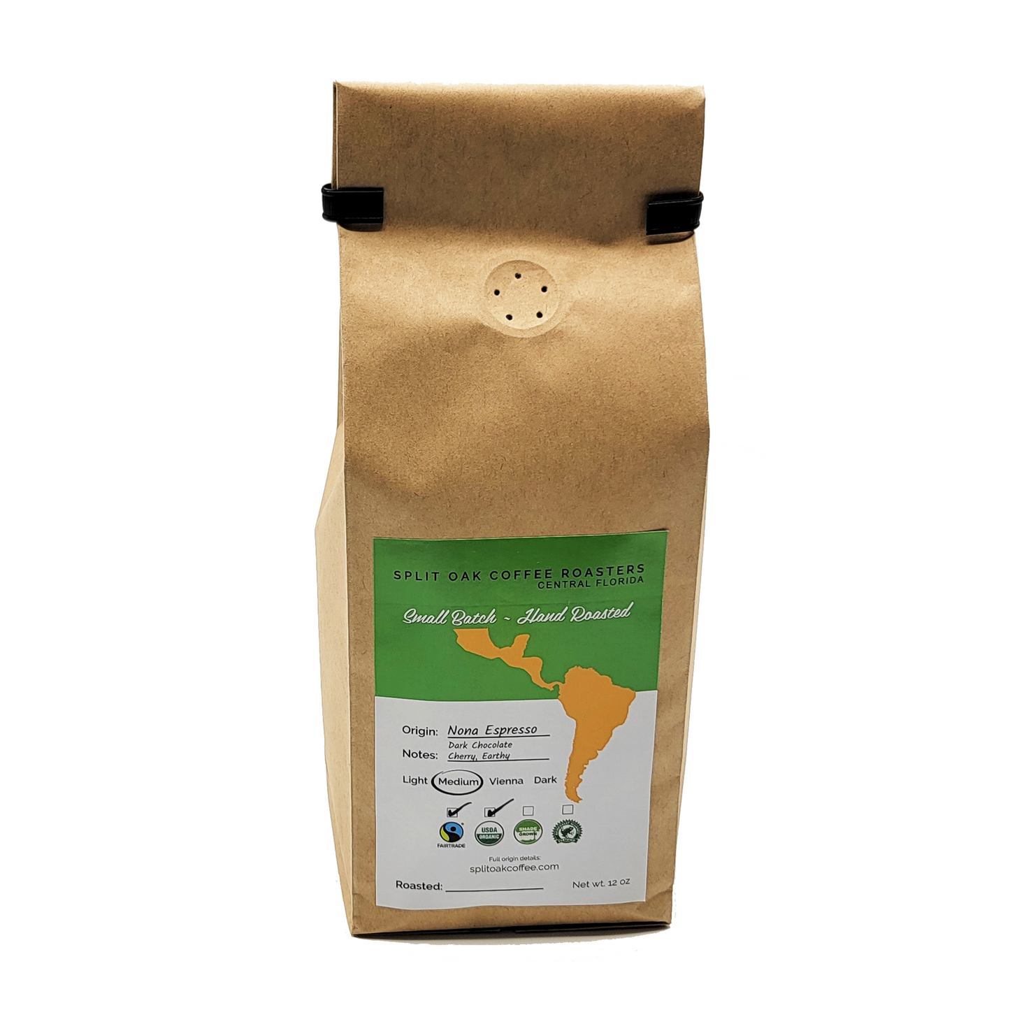 Organic Nona Espresso Blend 12oz - Medium Roast