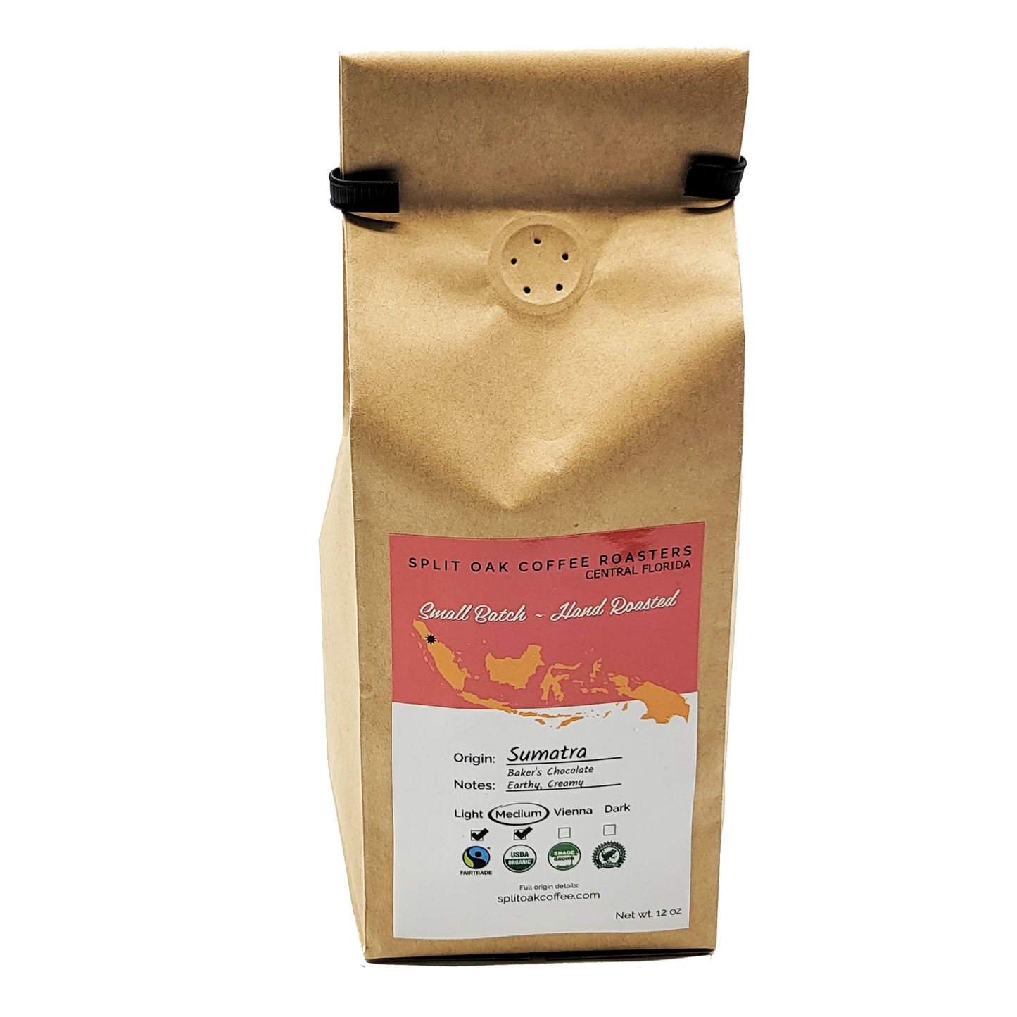 Organic Sumatra 12oz - Medium Roast