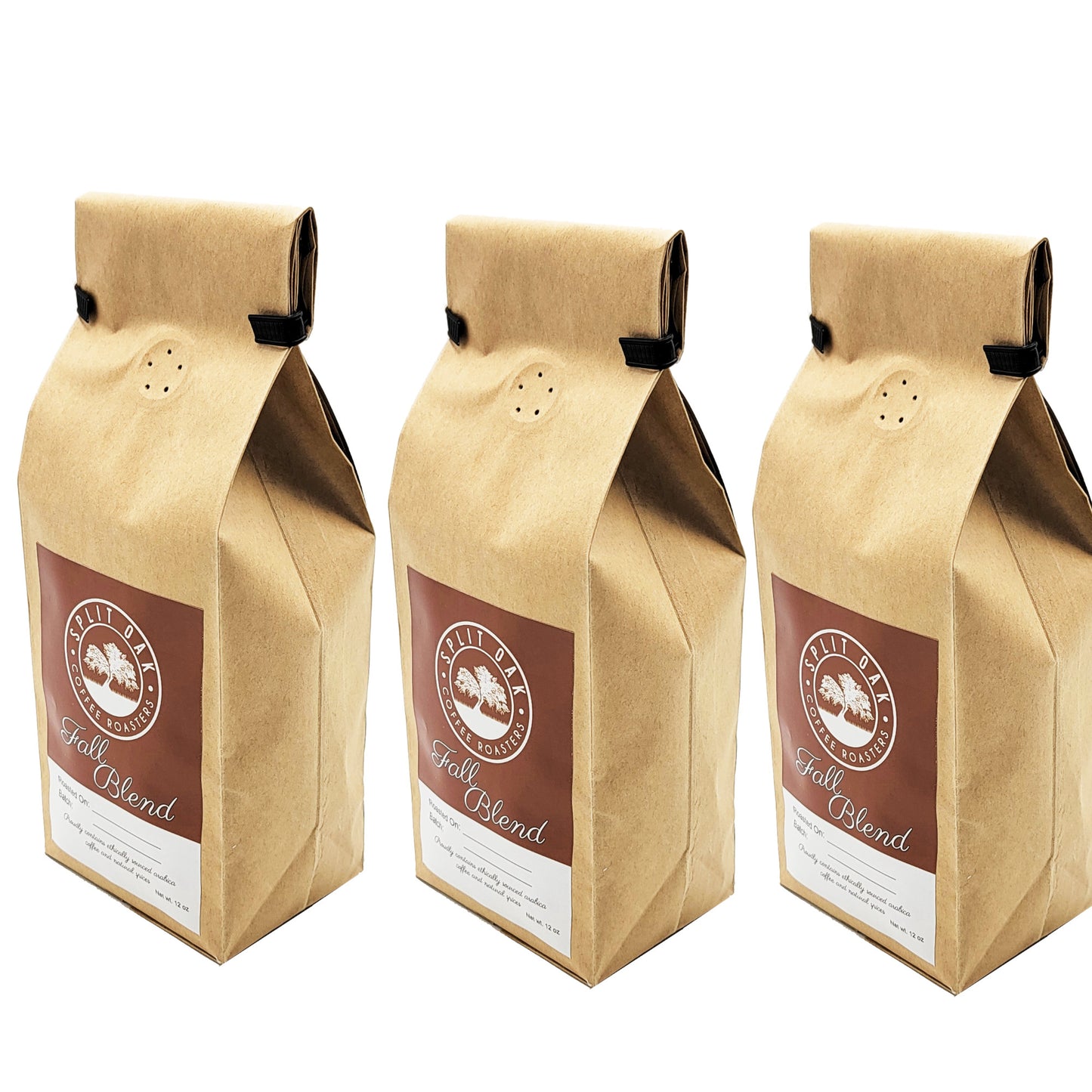 3 Pack Special Coffee Fall Blend notes of chocolate, cherry and cream, hand roasted - Limited Edition