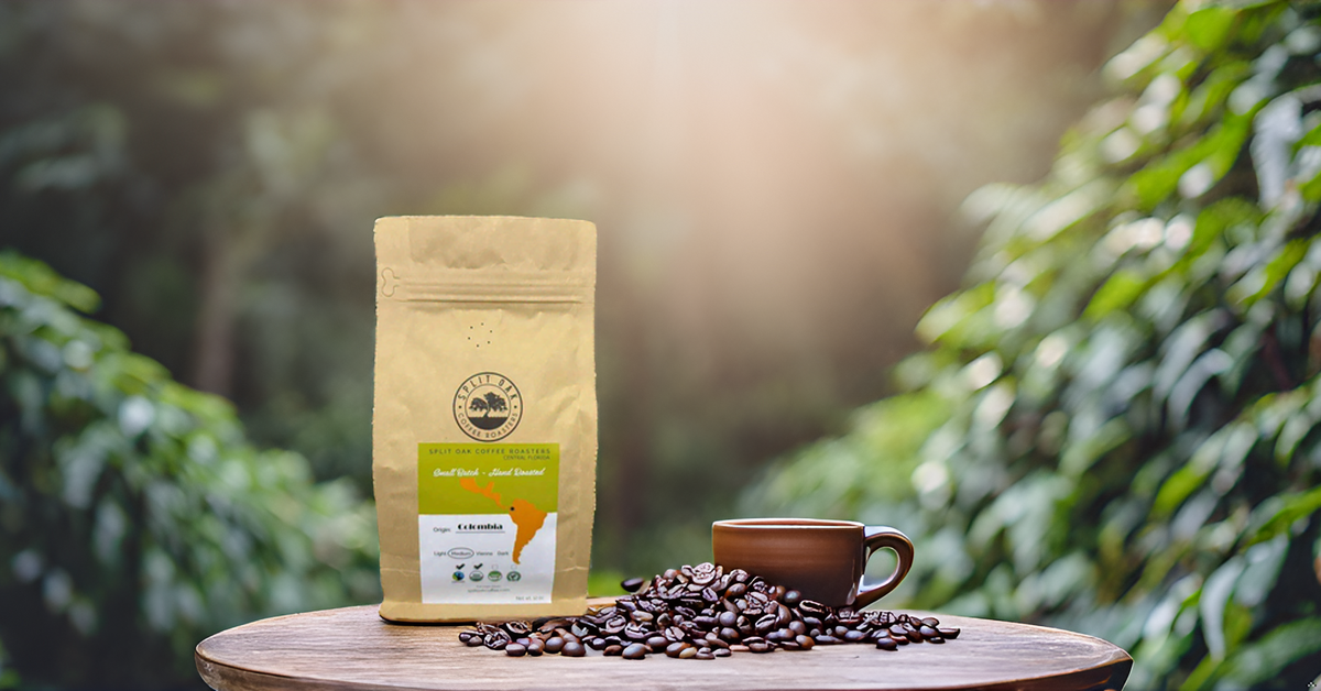 Colombian Coffee Whole Bean12oz - Medium Roast