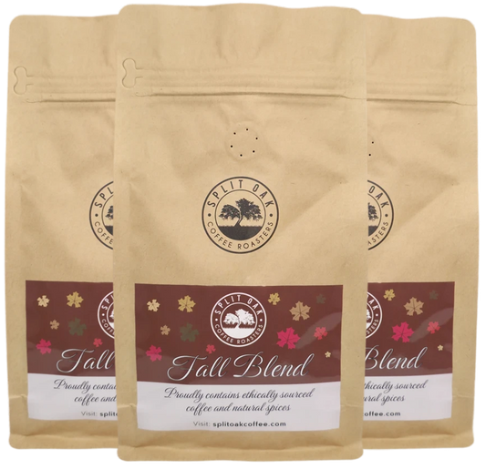 3 Pack Special Coffee Fall Blend notes of chocolate, cherry and cream, hand roasted - Limited Edition