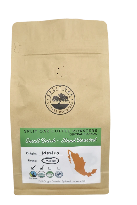 Organic Mexican Coffee Hand Roasted Whole Bean - Medium Roast