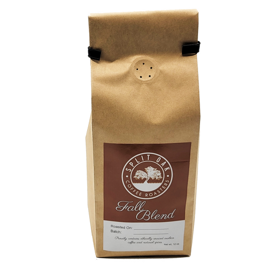 Special Coffee Fall Blend notes of chocolate, cherry and cream, hand roasted - L